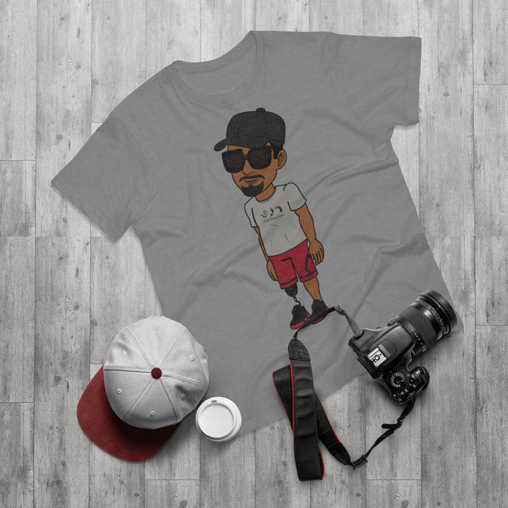 Five Toes Down Henry the Amputee Single Jersey Men's T-shirt
