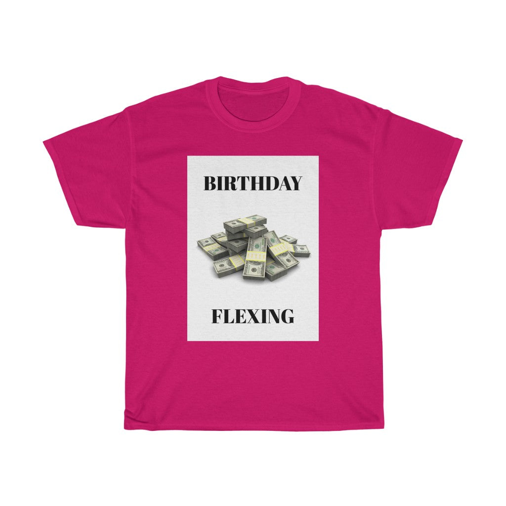 Five Toes Down Flexing Birthday Tee