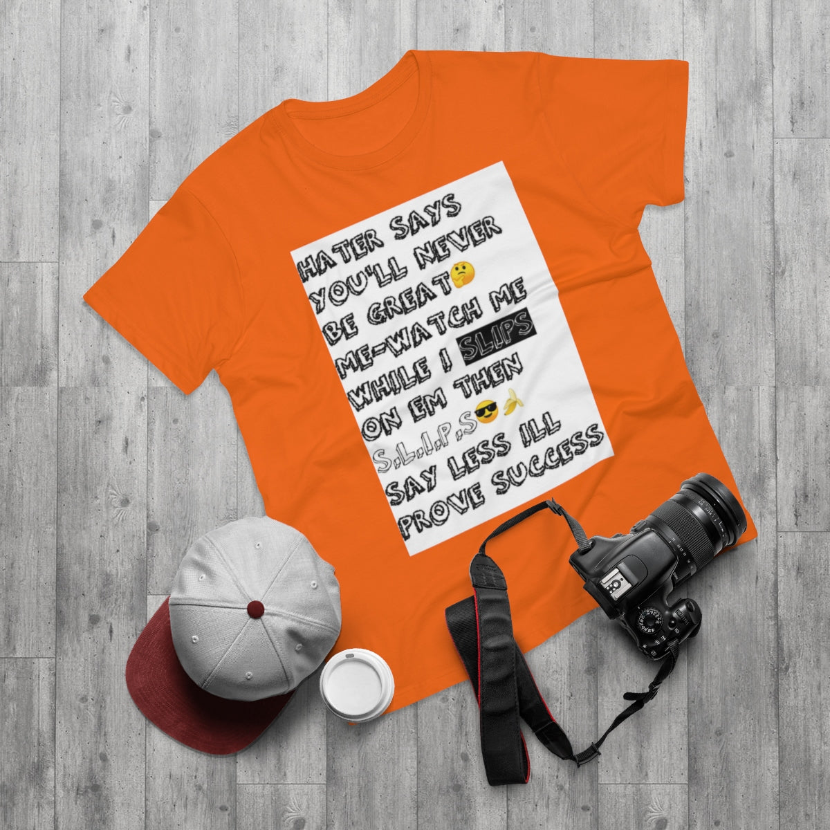 Five Toes Down Single Jersey Men's T-shirt Hater Says