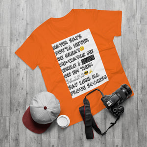 Five Toes Down Single Jersey Men's T-shirt Hater Says