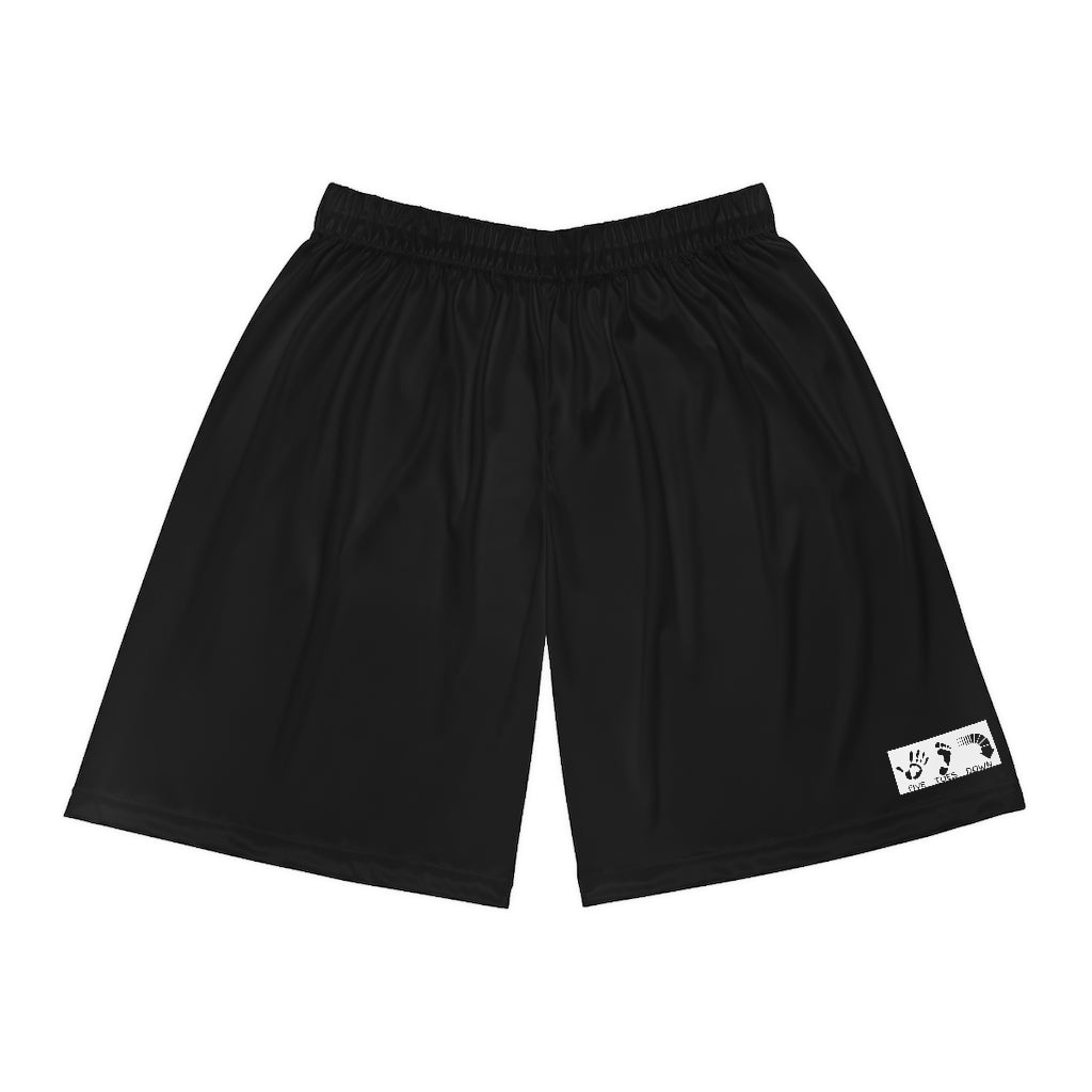 Five Toes Down Basketball Shorts Black