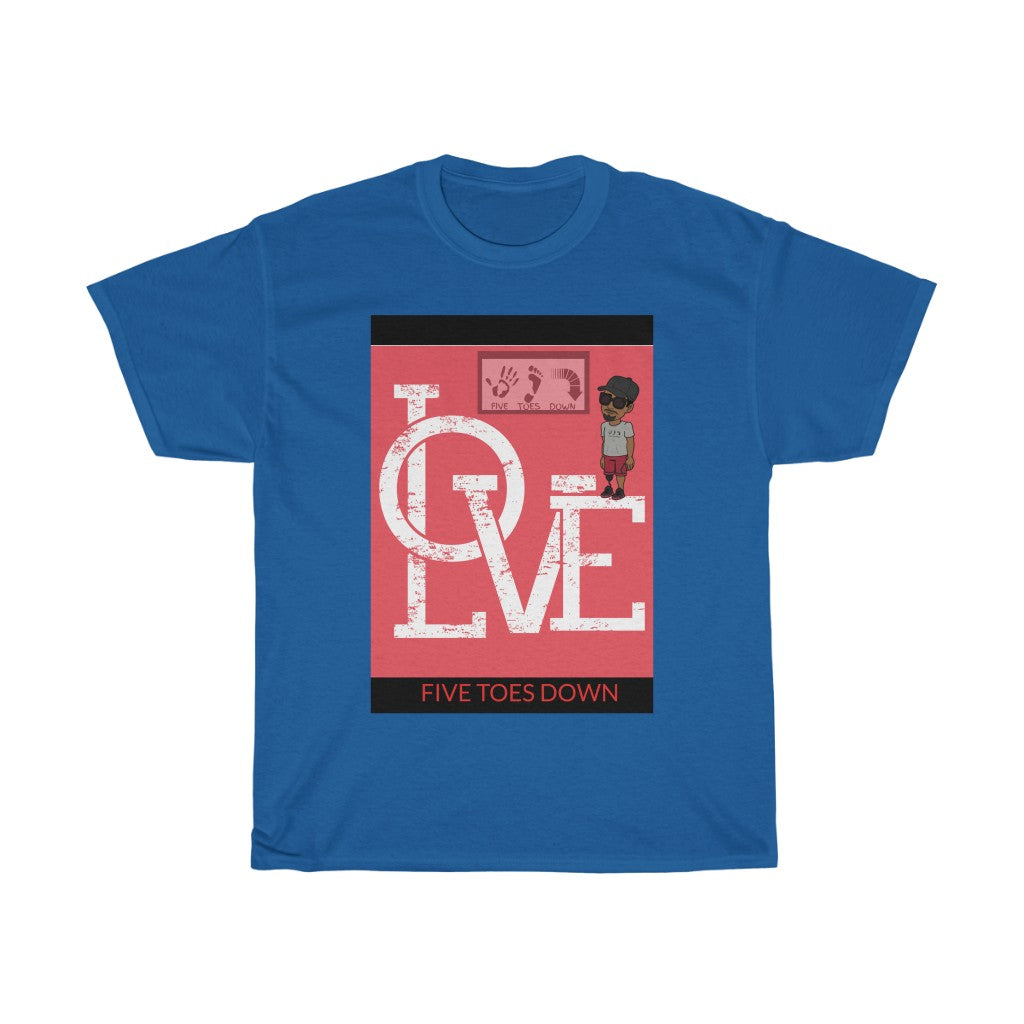 Five Toes Down Henry The Amp Love Unisex Tee