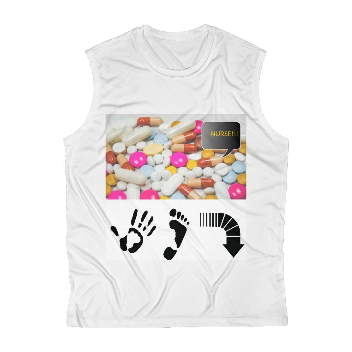 Five Toes Down Nurse Performance Tee