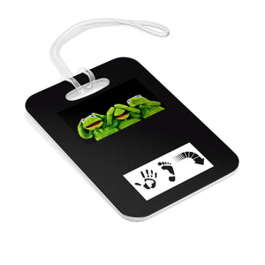 Five Toes Down Kermit Bag Tag