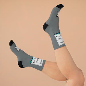 Five Toes Down My Card Socks