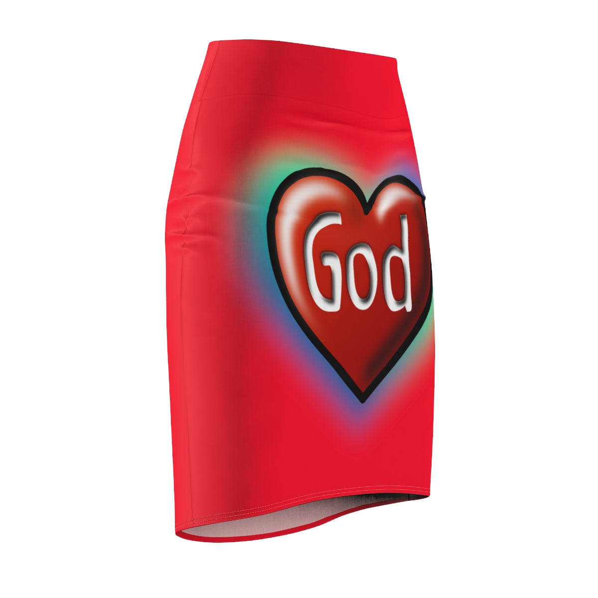 Five Toes Down God Women's Pencil Skirt