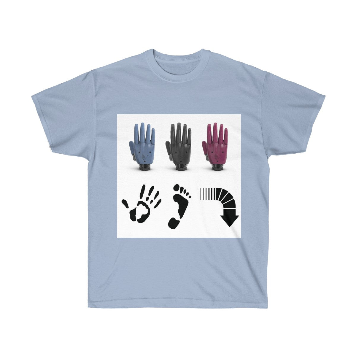 Five Toes Down Amputee Unisex Tee