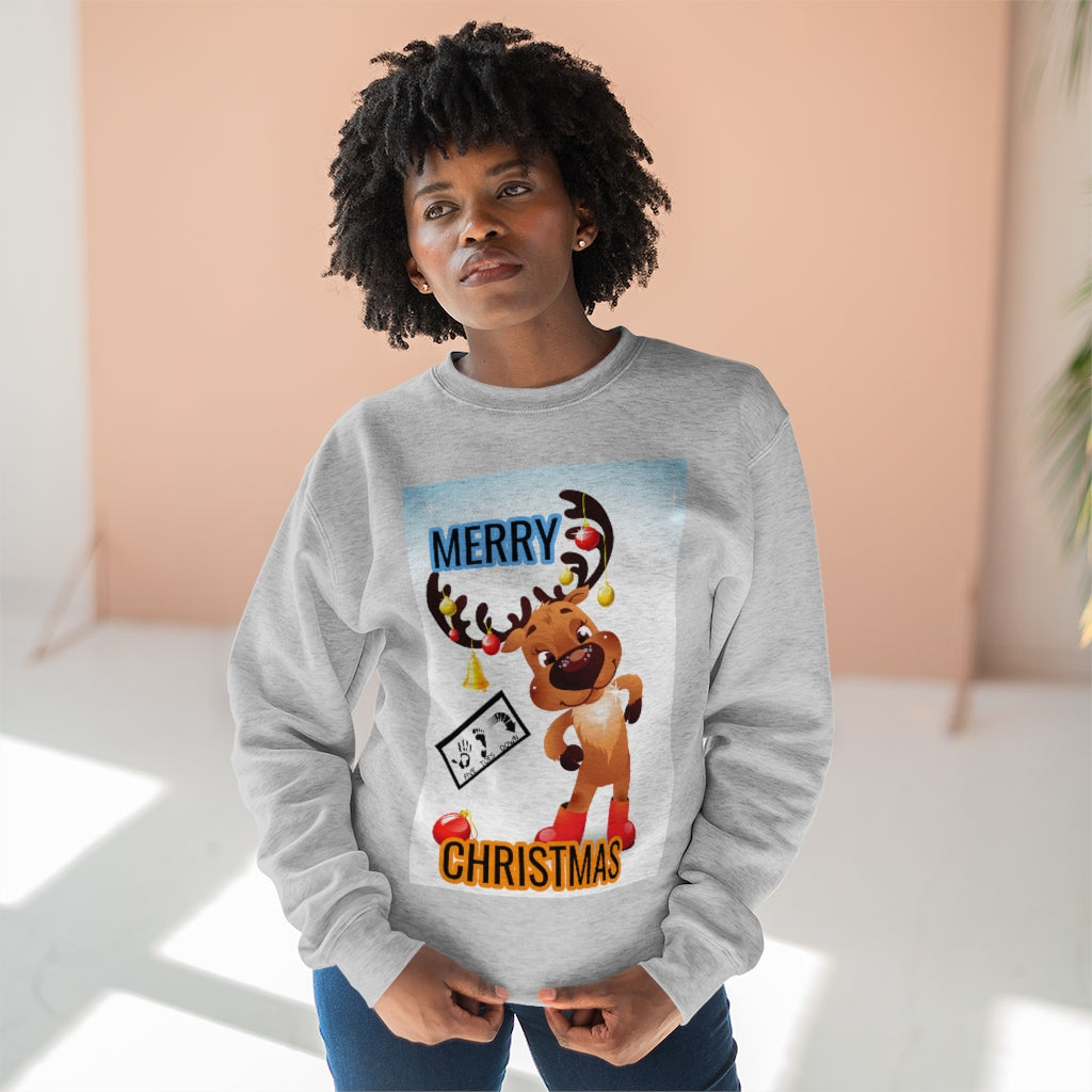 Five Toes Down Reindeer Unisex Sweatshirt