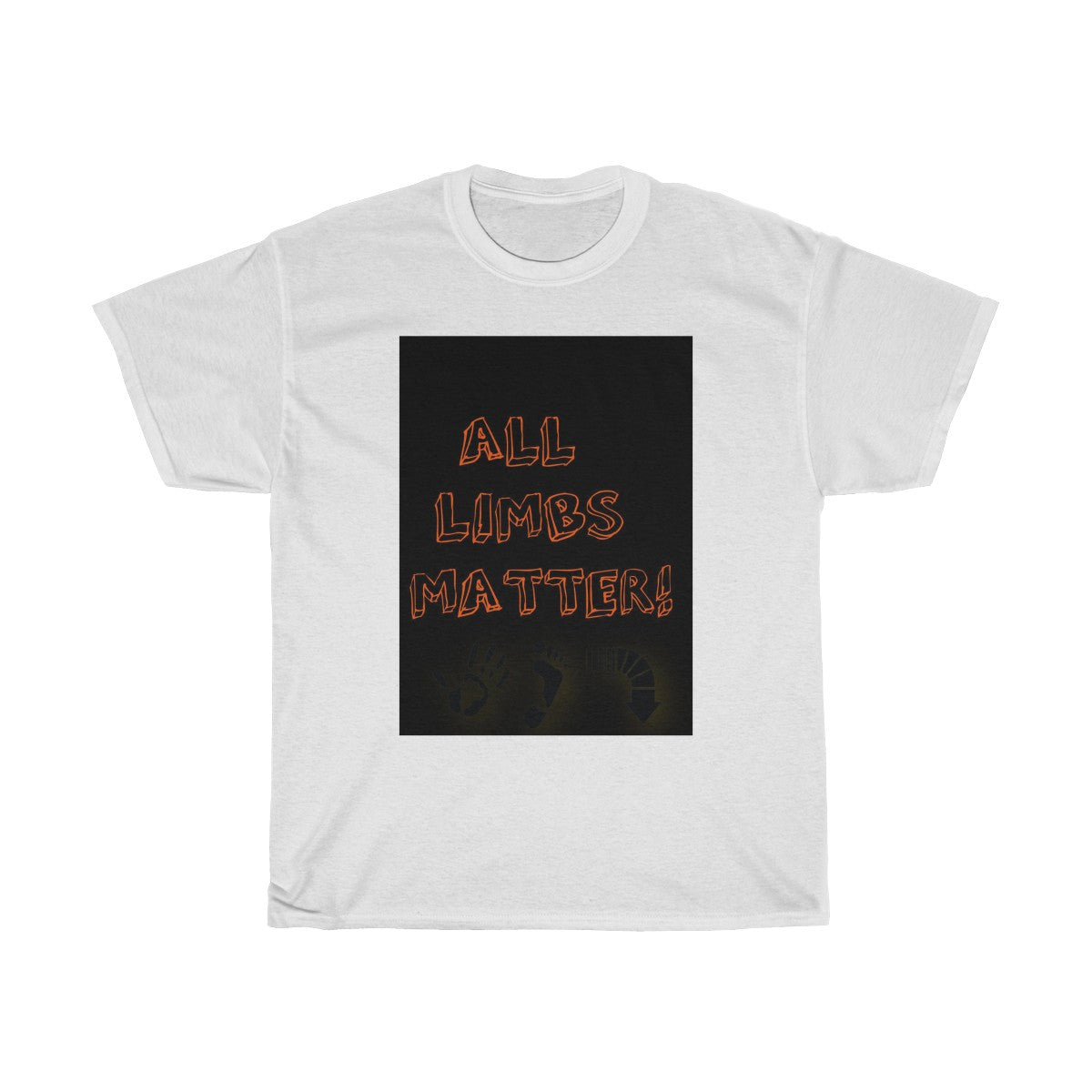 Five Toes Down All Limbs Matter Unisex Tee