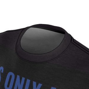 Five Toes Down Push Through Unisex Cut & Sew Tee