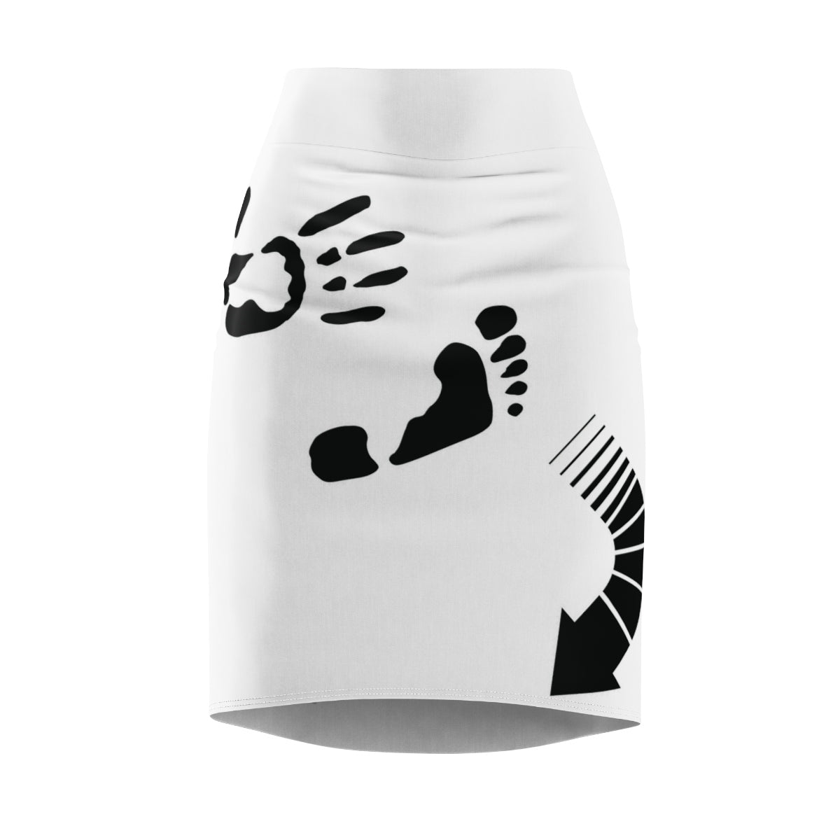 Five Toes Down Women's Pencil Skirt