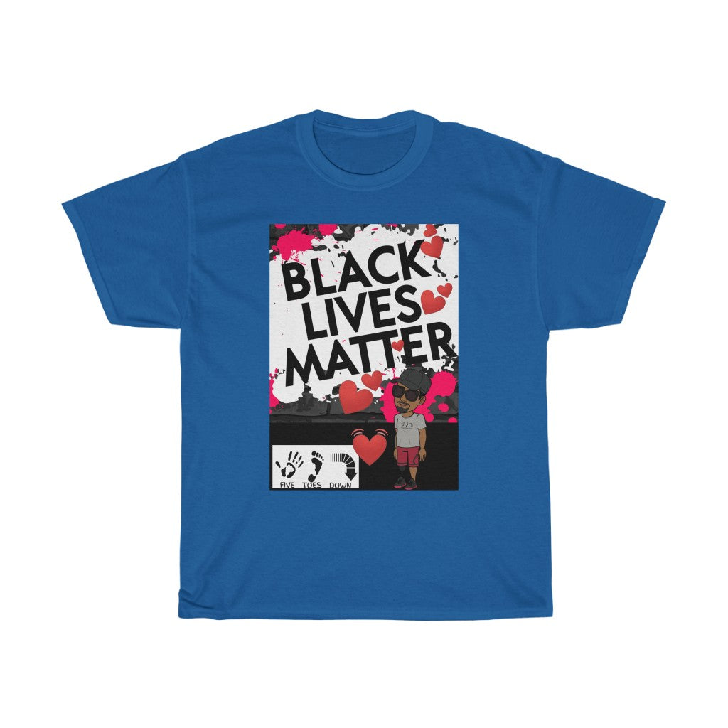 Five Toes Down BLM Unisex Tee