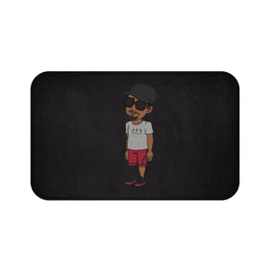 Five Toes Down Henry the Amputee Bath Mat