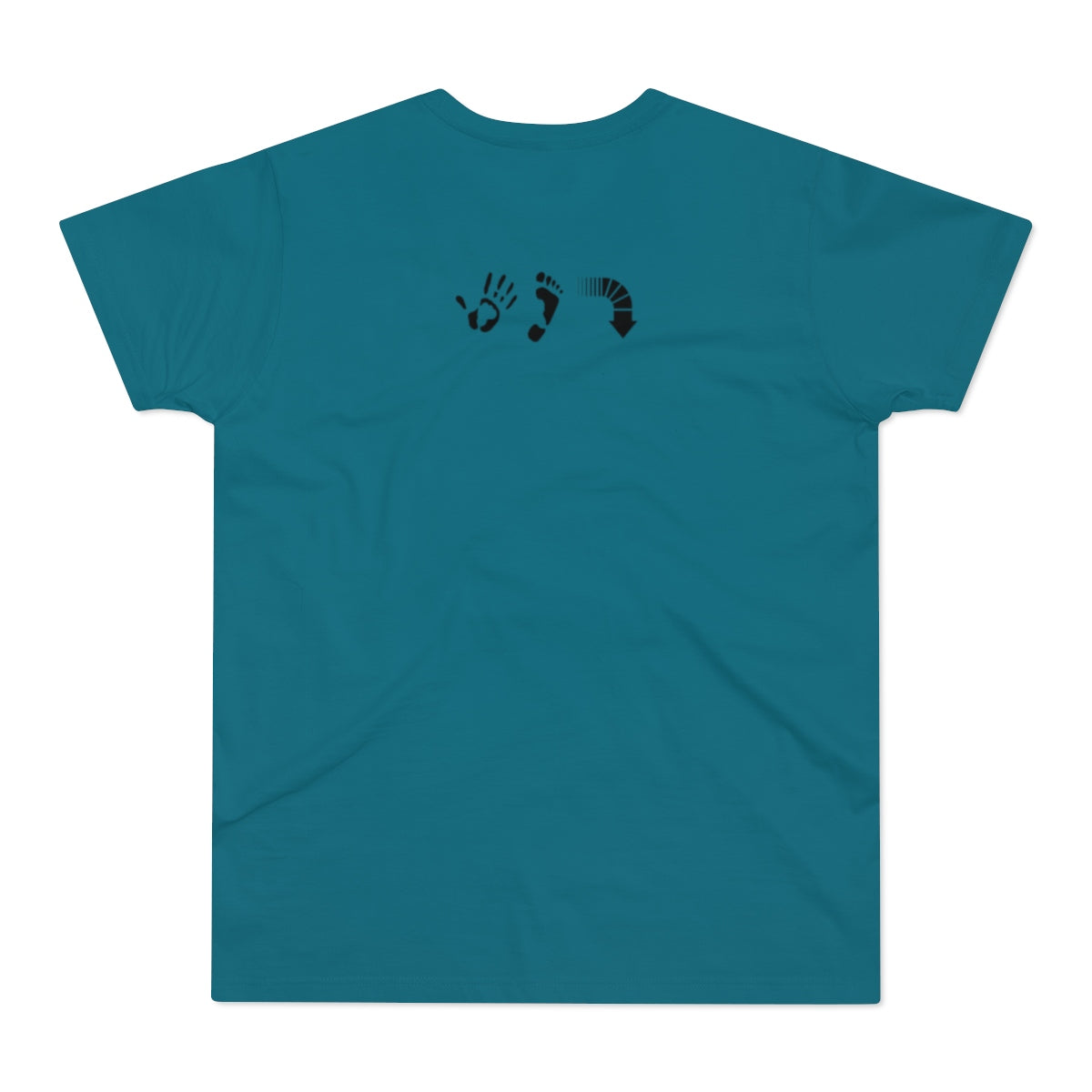 Five Toes Down Single Jersey Men's T-shirt Hater Says