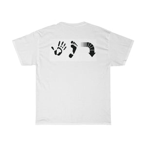 Five Toes Down I'm Mad Unisex Tee (Front/Back)