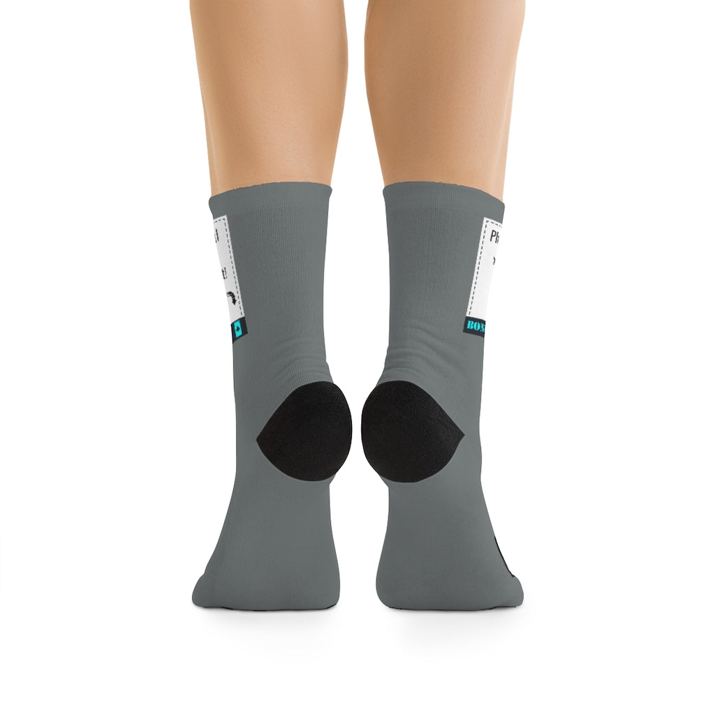 Five Toes Down My Card Socks