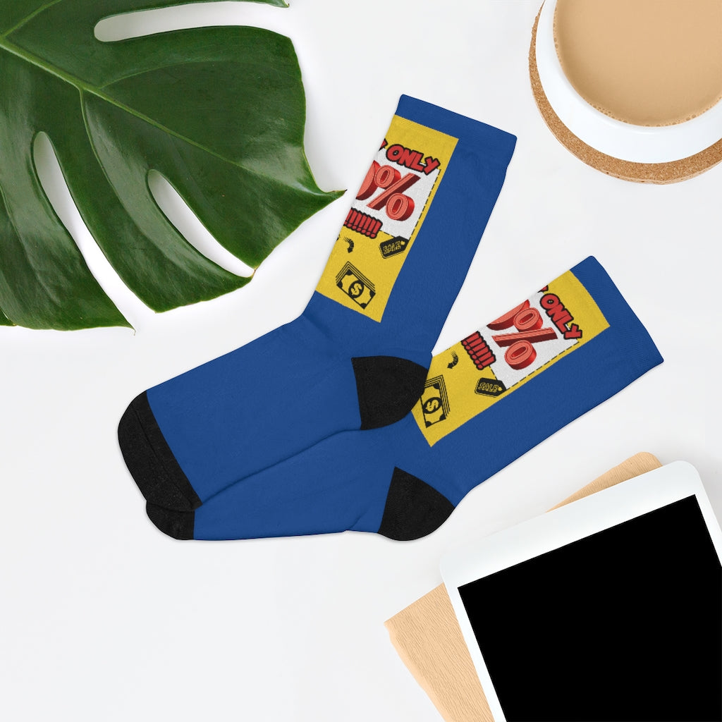 Five Toes Down 50% Off DTG Socks