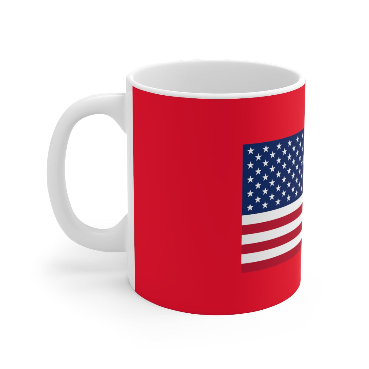 Five Toes Down Flag White Ceramic Mug