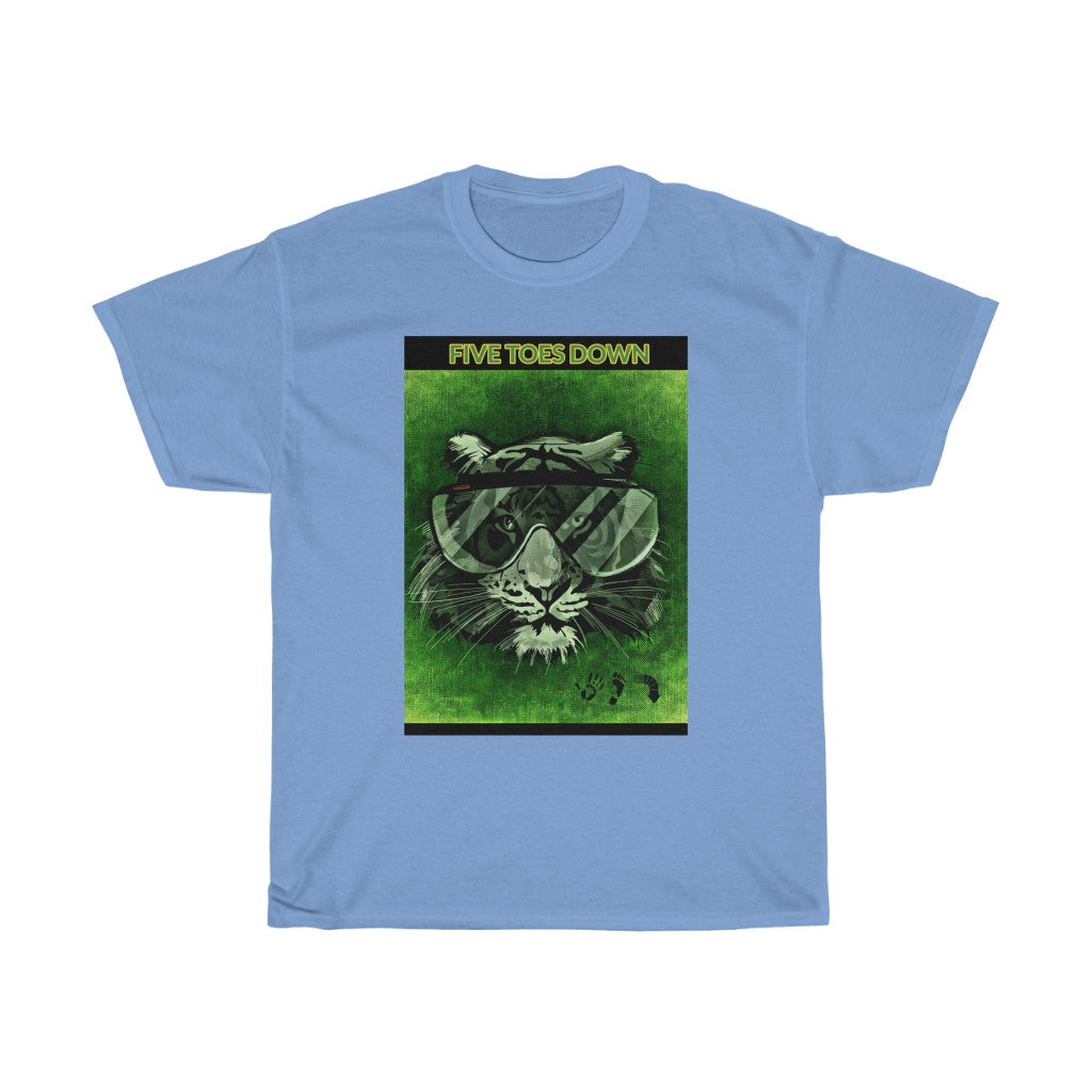 Five Toes Down Tiger Unisex Tee