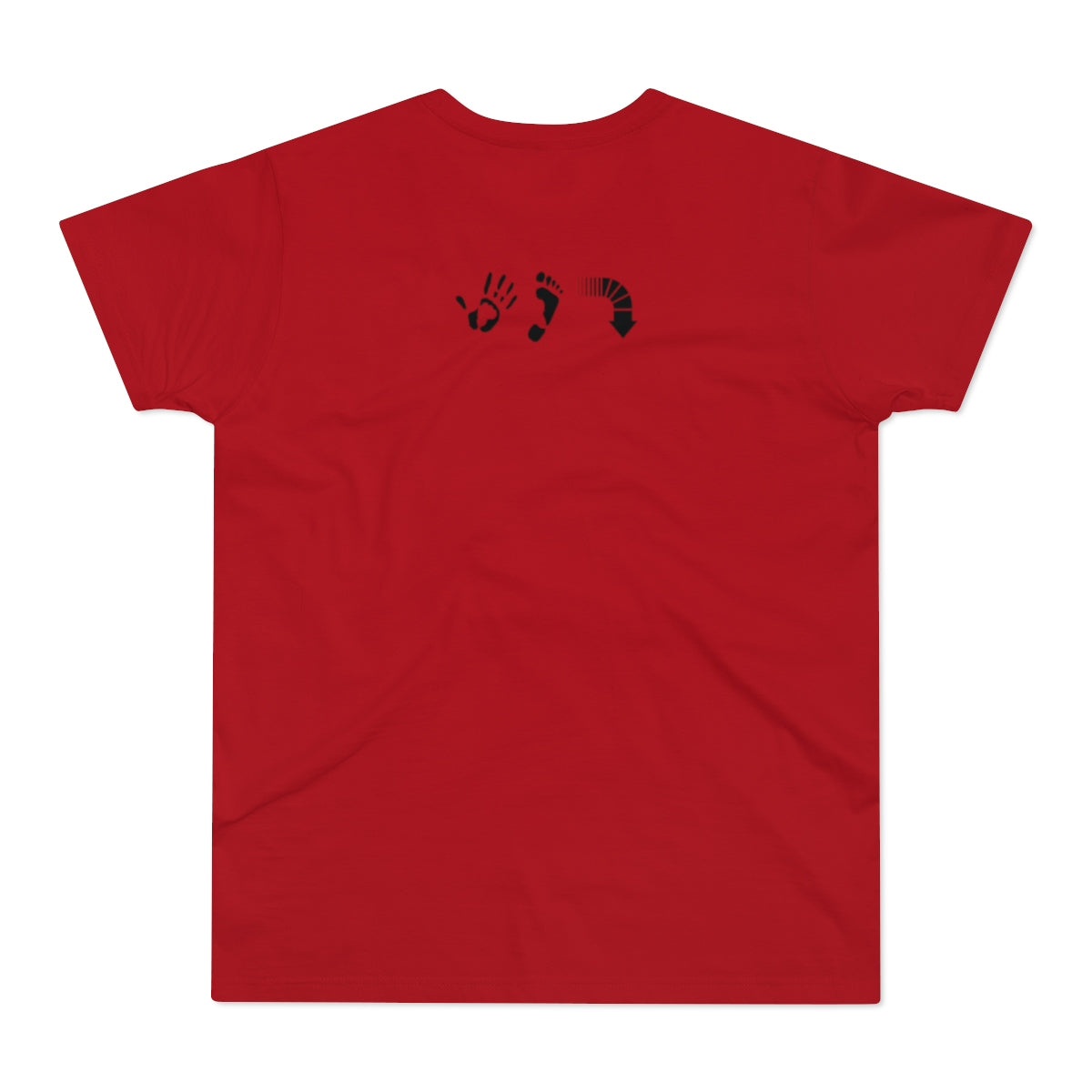 Five Toes Down Single Jersey Men's T-shirt Hater Says