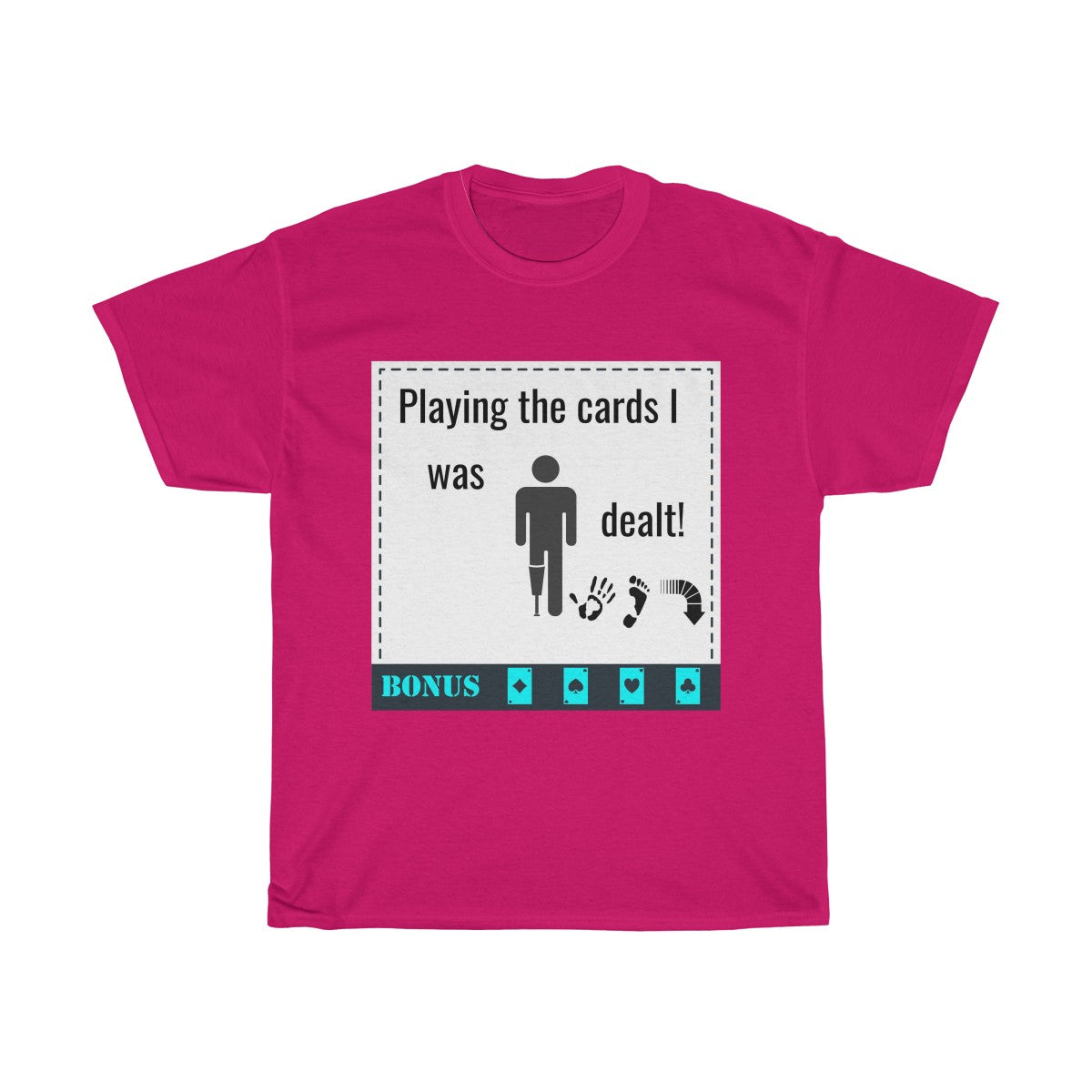 Five Toes Down Play Cards Dealt Unisex Tee