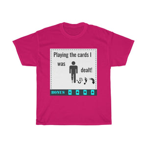 Five Toes Down Play Cards Dealt Unisex Tee