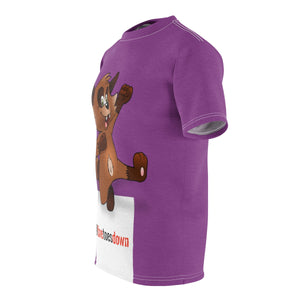 Five Toes Down Happy Unisex Cut & Sew Tee
