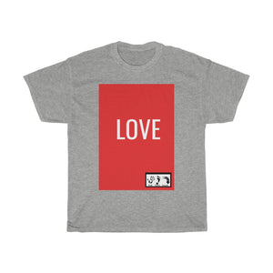 Five Toes Down Love Big (White) Unisex Tee