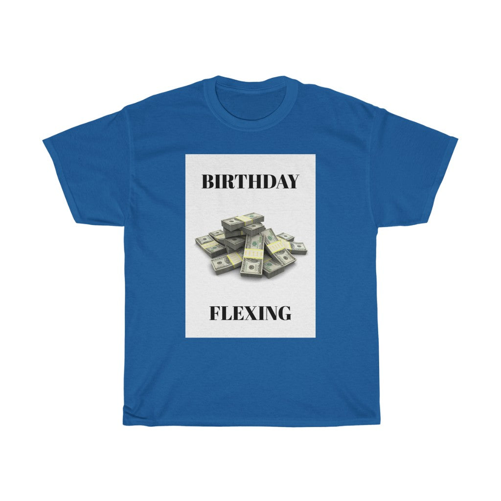 Five Toes Down Flexing Birthday Tee