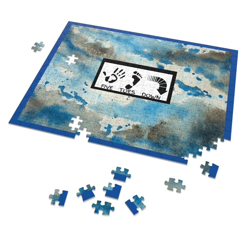 Five Toes Down Splash 252 Piece Puzzle