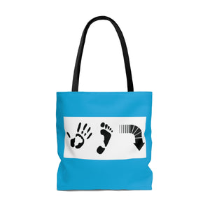 Five Toes Down Tank Tote Bag