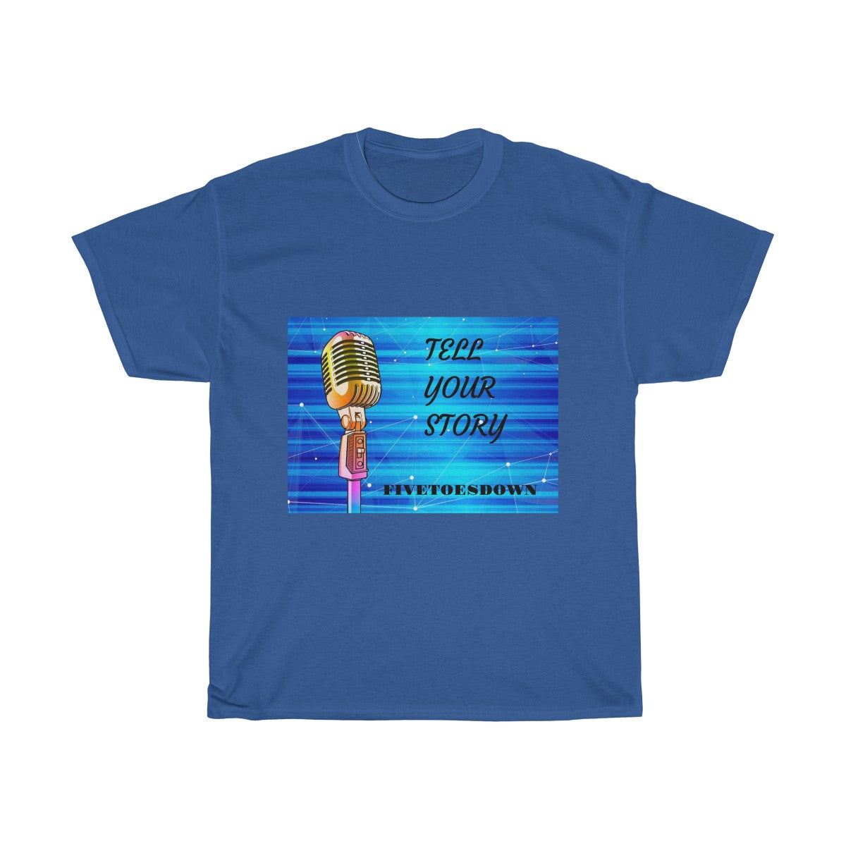 Five Toes Down Mic Check Unisex Tee