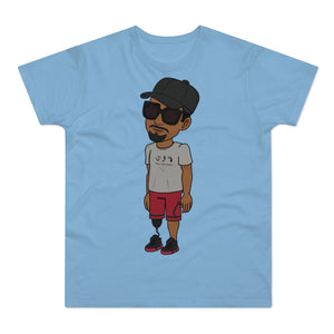 Five Toes Down Henry the Amputee Single Jersey Men's T-shirt