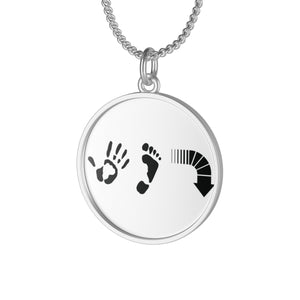 Five Toes Down Single Loop Necklace