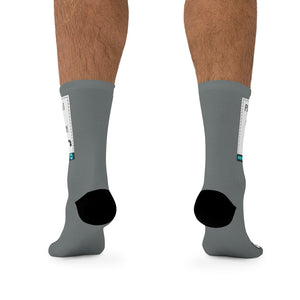 Five Toes Down My Card Socks