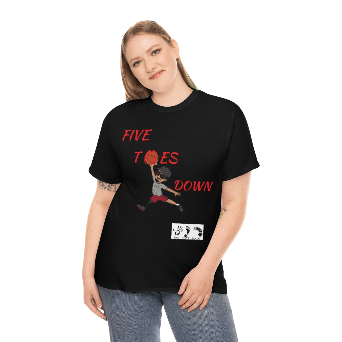 Five Toes Down Take Flight Unisex Tee