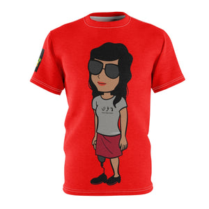 Five Toes Down Girl Power Unisex Cut & Sew Tee