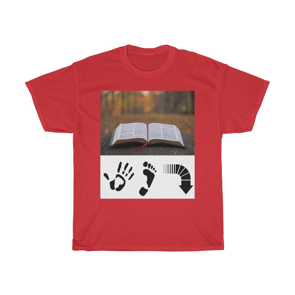 Five Toes Down Bible Unisex Tee