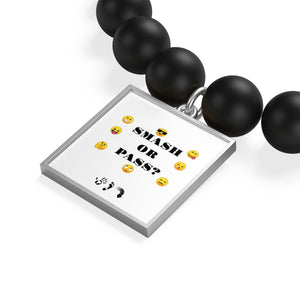 Five Toes Down Smash/Pass Matte Onyx Bracelet