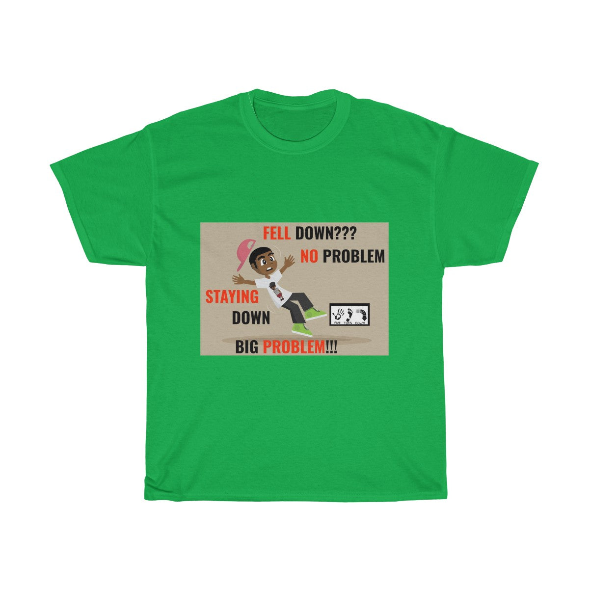 Five Toes Down Fell No Problem Unisex Tee