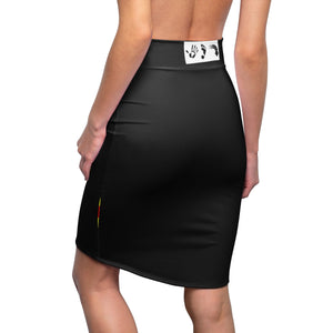Five Toes Down Dizzy Women's Pencil Skirt