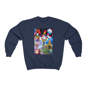 Five Toes Down Logo Christmas Unisex Heavy Blend Sweatshirt