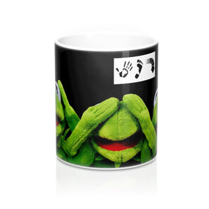 Five Toes Down Kermit Mugs