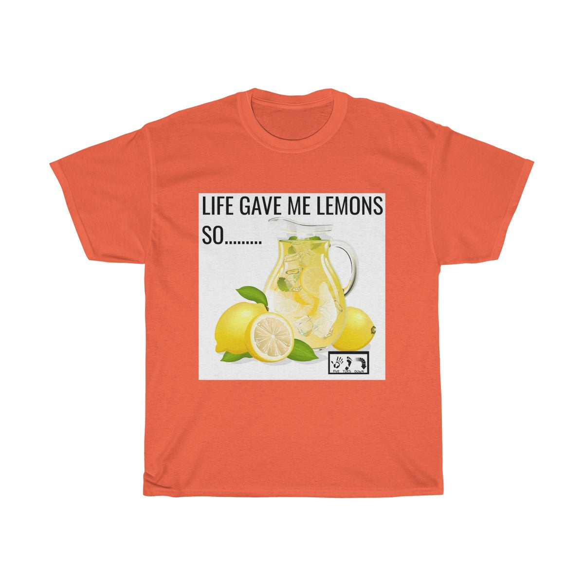 Five Toes Down Lemonade Unisex Tee