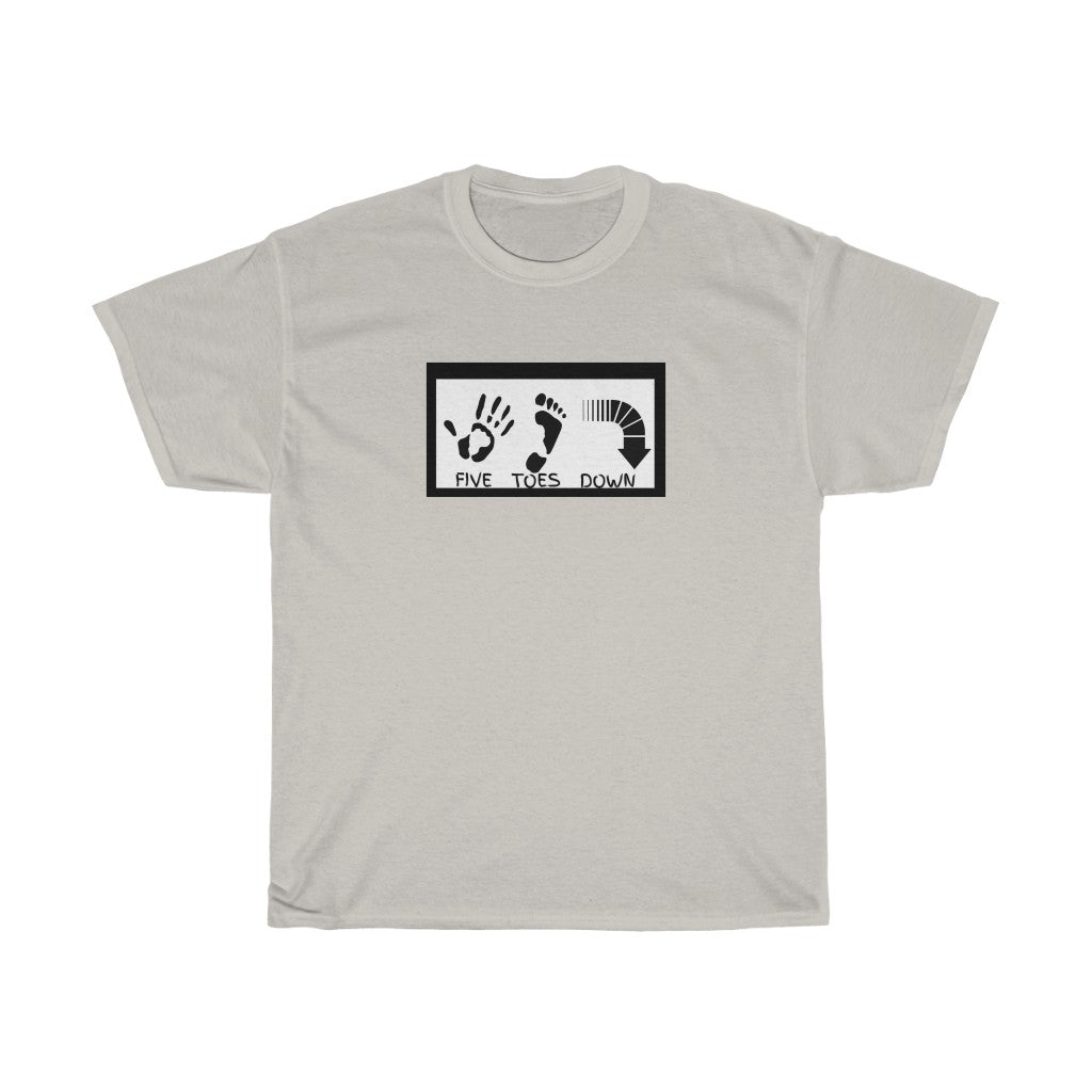 Five Toes Down Logo Unisex Tee
