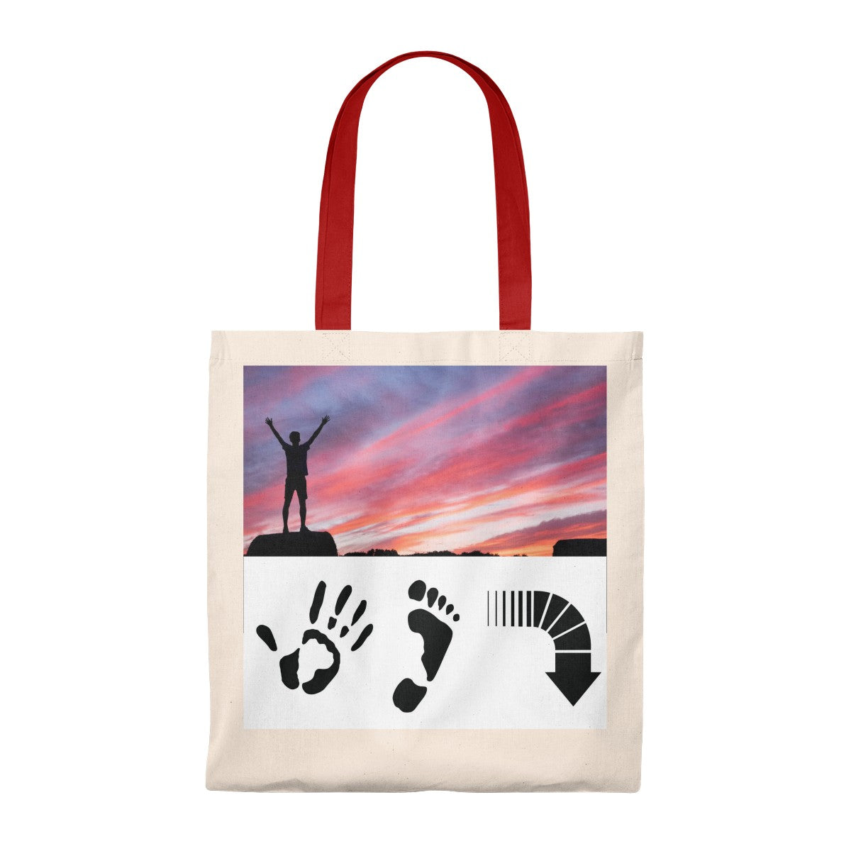 Five Toes Down Champ Tote Bag - Vintage