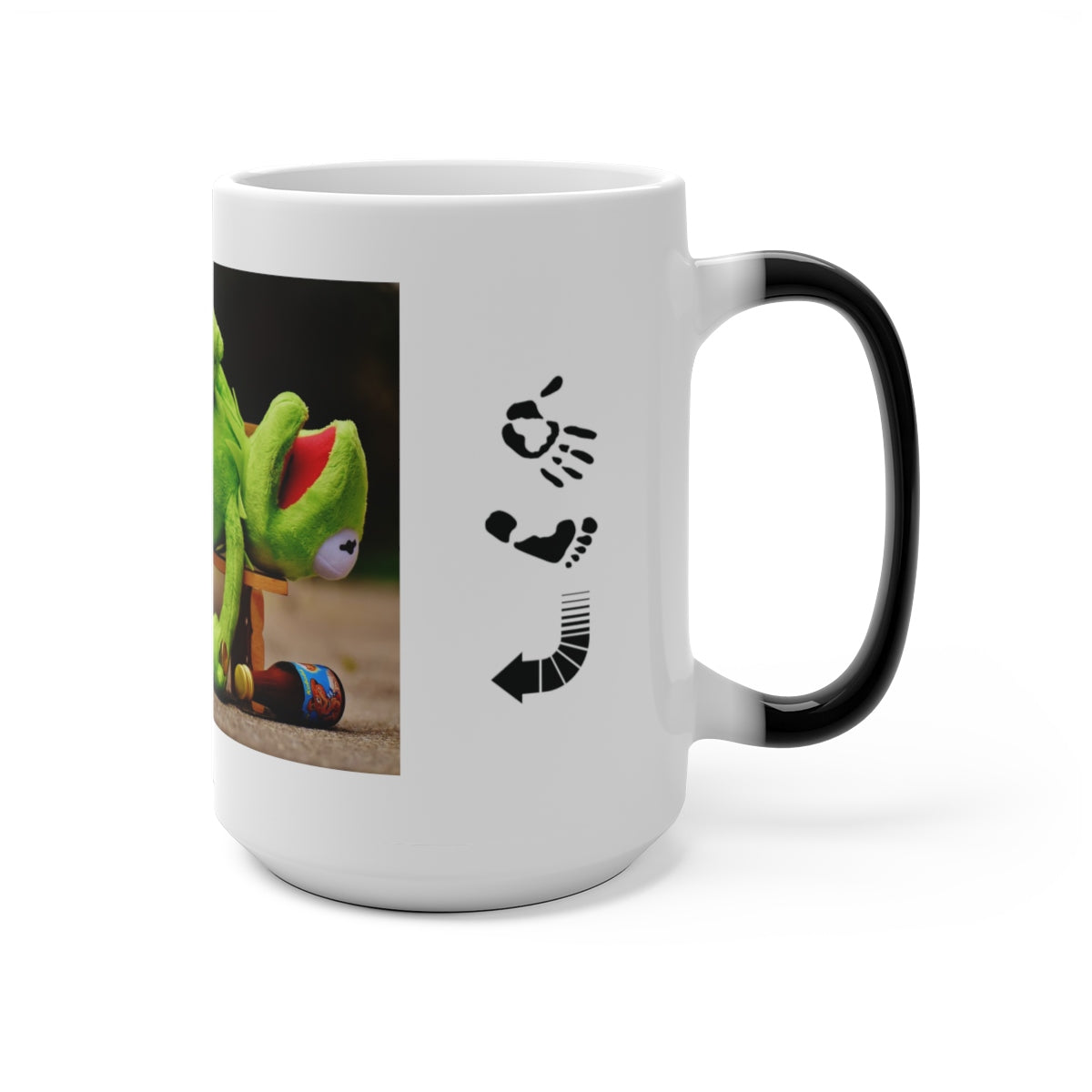 Five Toes Down Bad Day 1 Color Changing Mug