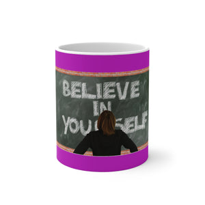 Five Toes Down Believe Color Changing Mug