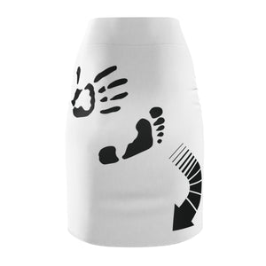 Five Toes Down Women's Pencil Skirt