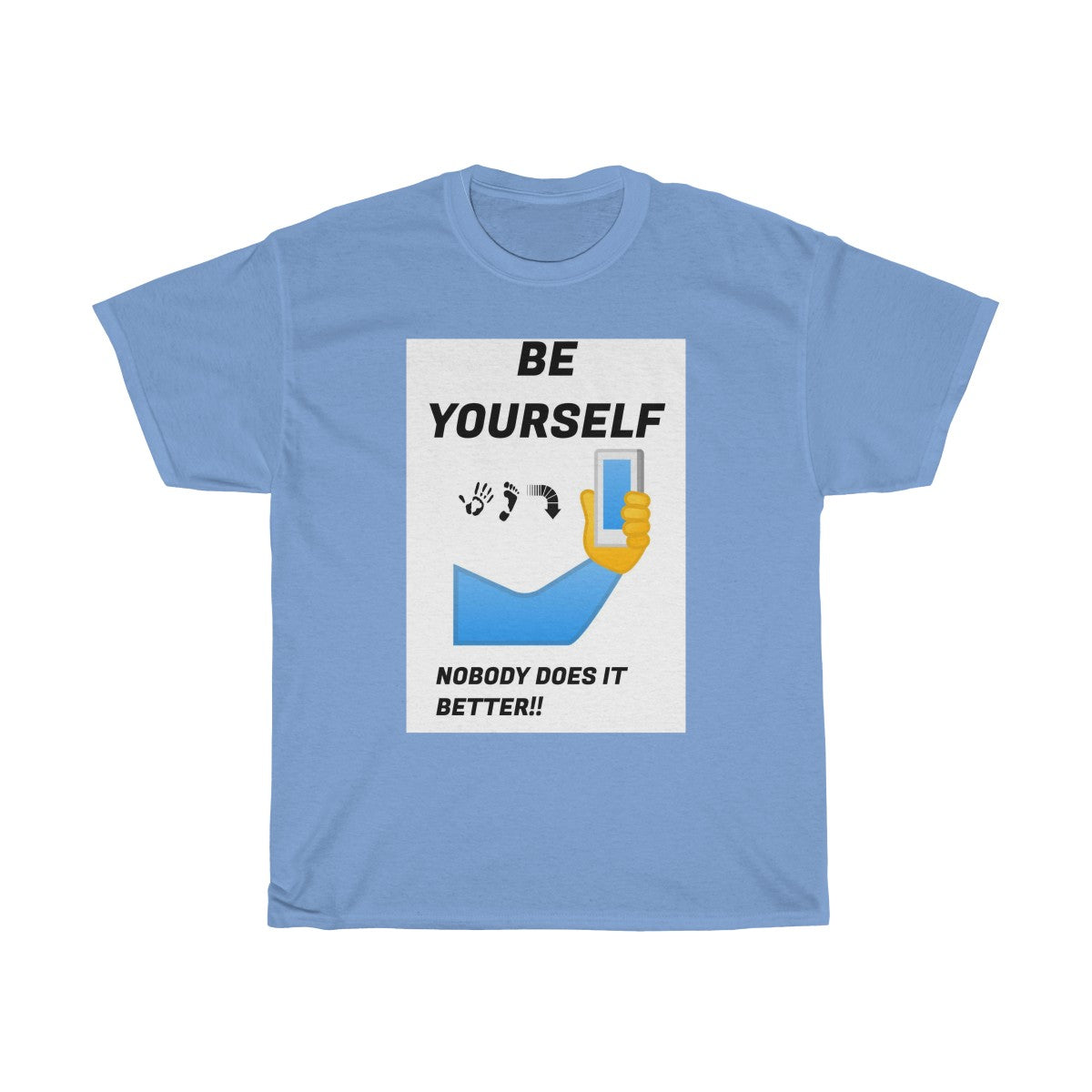 Five Toes Down Be Yourself Unisex Tee